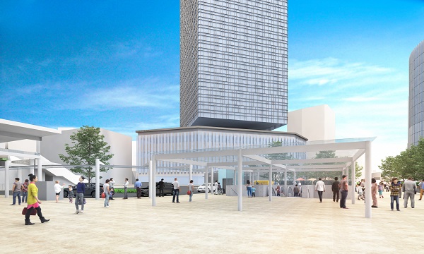 イラスト：ターミナルスクエア2のイメージパース