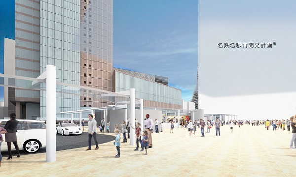 イラスト：ターミナルスクエア3のイメージパース