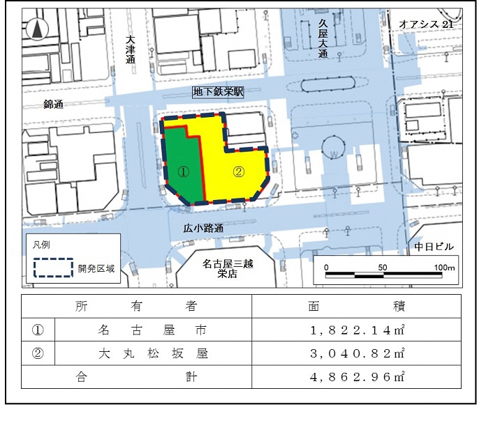 地図：開発区域図