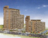 写真:完成した建物