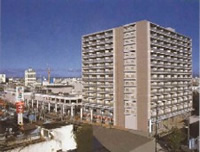 写真:完成した建物