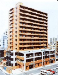 写真:完成した建物