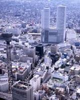 都心部航空写真
