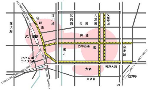 地図:交通ビジョン