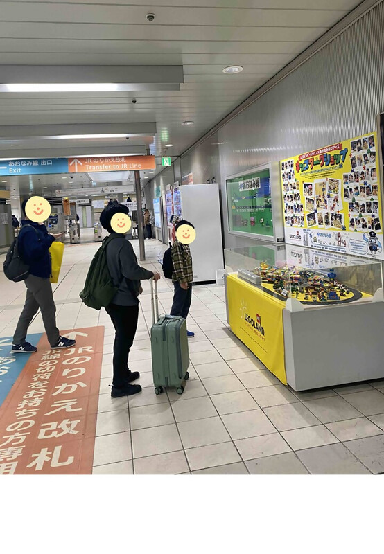 写真：レゴブロック展示会の様子2