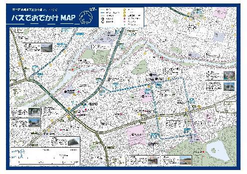 写真:天白区池場地区エコ交通マップ(平成22年版)
