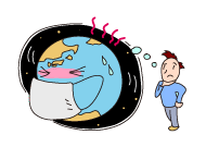 イラスト：地球