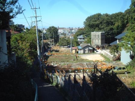 写真:整備前の池内猪高線