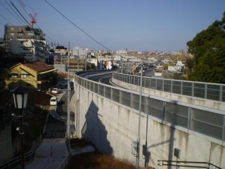 写真:整備後の池内猪高線