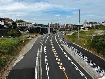 写真:事業中の様子(終点付近)