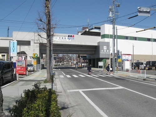 写真:事業完了後の都市計画道路万場藤前線