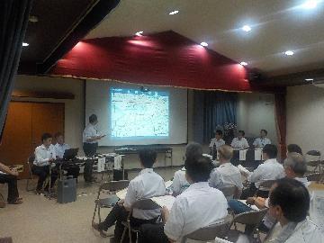 写真:測量説明会