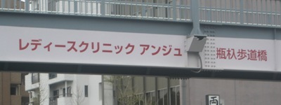 写真:レディースクリニックアンジュ 瓶杁歩道橋