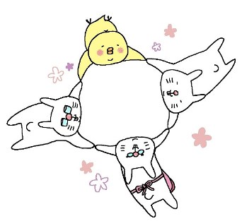 イラスト：名古屋市いのちの支援広報キャラクター「うさじ」