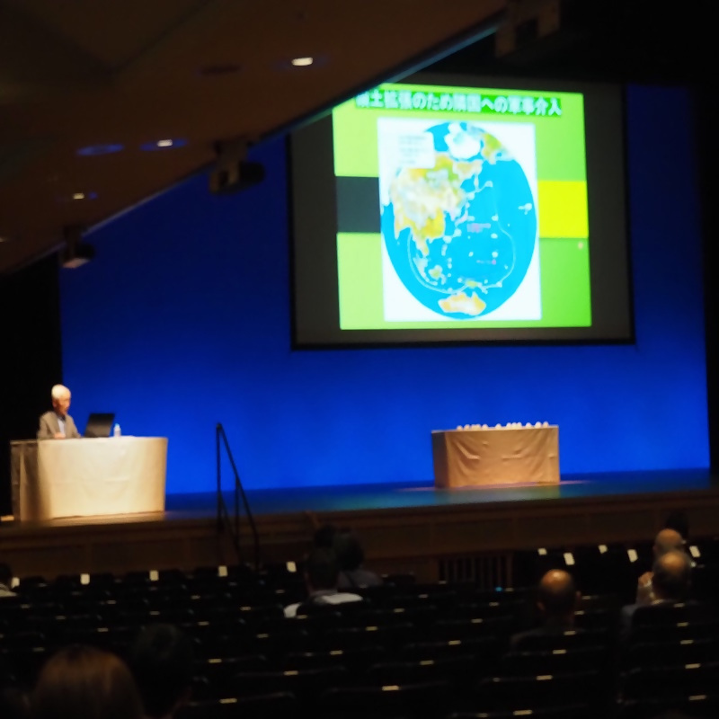 写真：名古屋空襲体験者による平和メッセージ