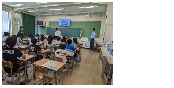 写真：租税教室の様子1