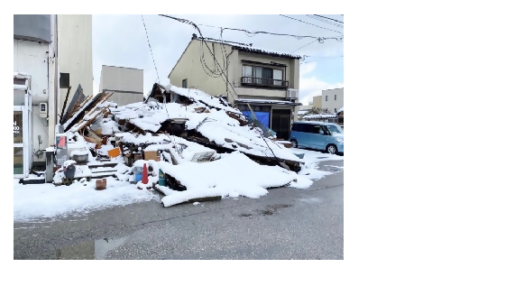 写真：積雪の様子