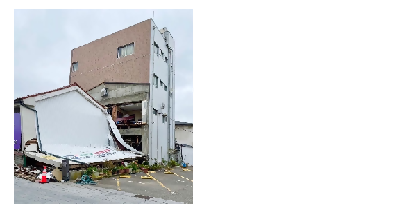 写真：倒壊した建物2