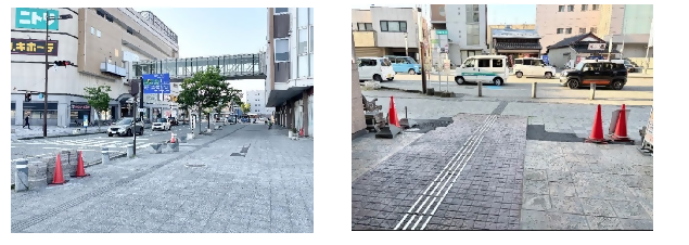 写真：6月の七尾駅周辺