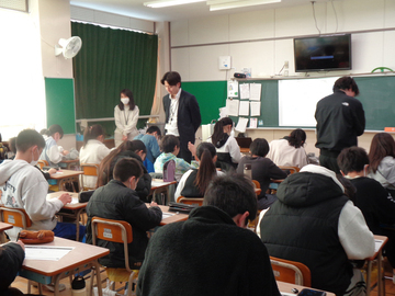 写真：租税教室の様子2