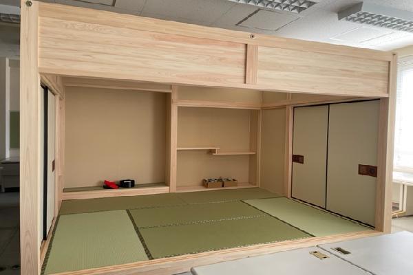 写真:和室(組立式)の外観