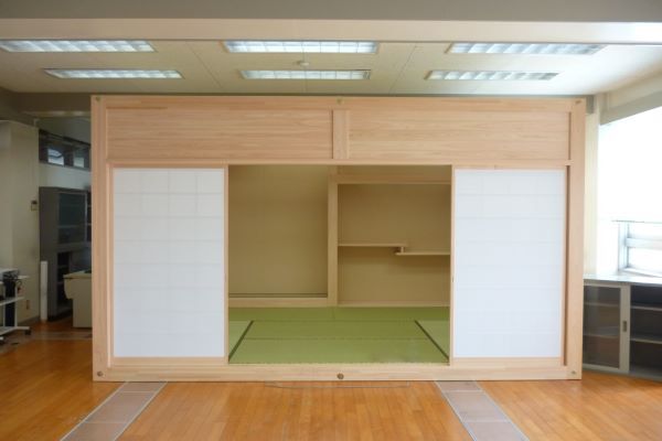 写真:和室(組立式)の外観