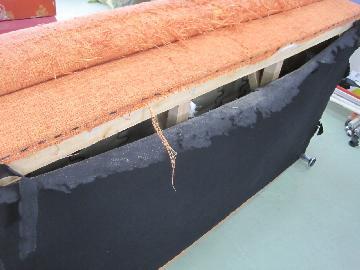 写真:ソファ傷部位