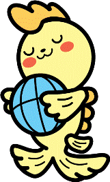 イラスト:循環型社会を目指す名古屋をイメージしたマスコットキャラクター「シャチのジュンちゃん」