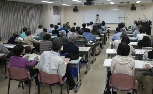 写真:緑のカーテン栽培講座