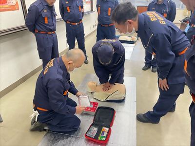 写真:救急訓練2