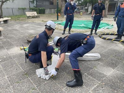 写真:しまだホース作成