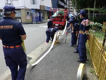 写真:ホース延長1