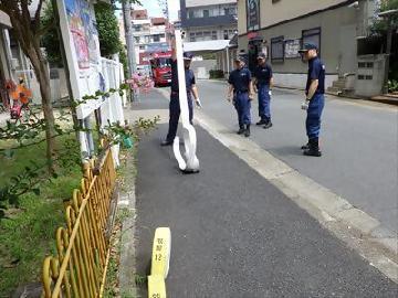 写真:ホース延長2