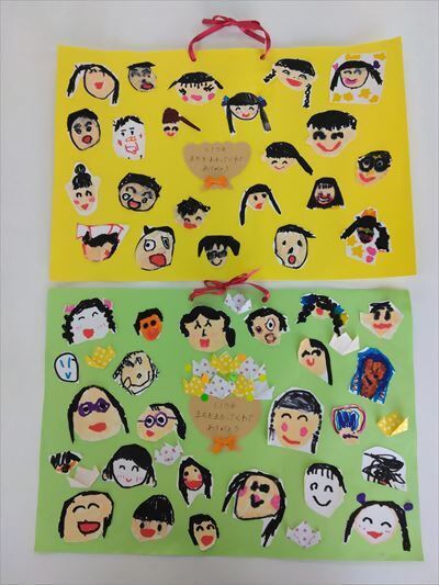 写真:子どもたちからのメッセージカードです。令和5年11月2日