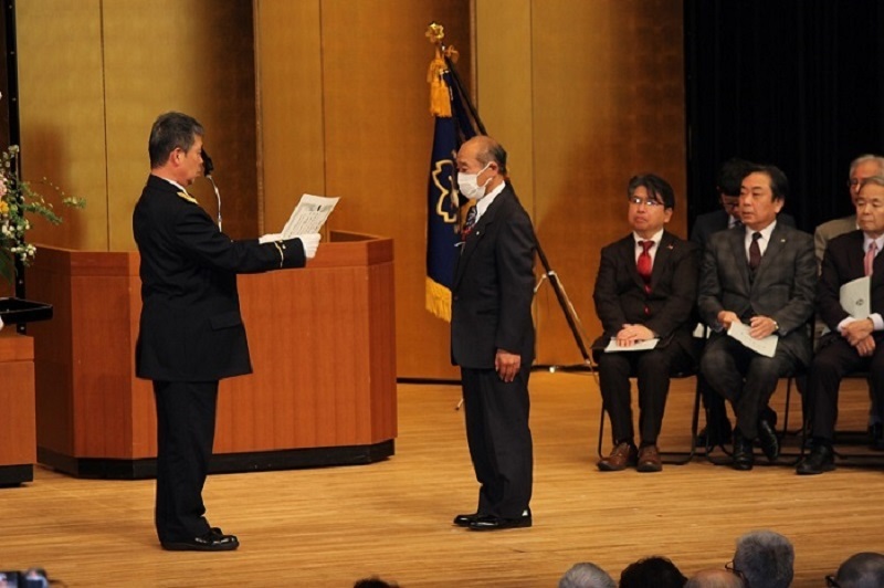 写真:令和7年港区消防表彰式風景