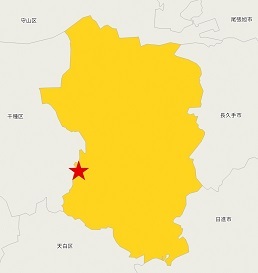 星ヶ丘出張所の地図