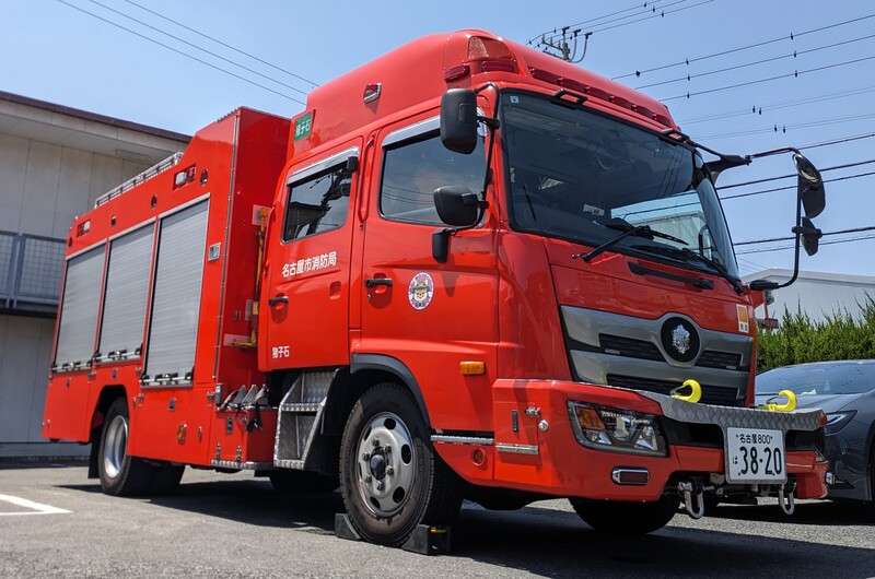 写真：救助車