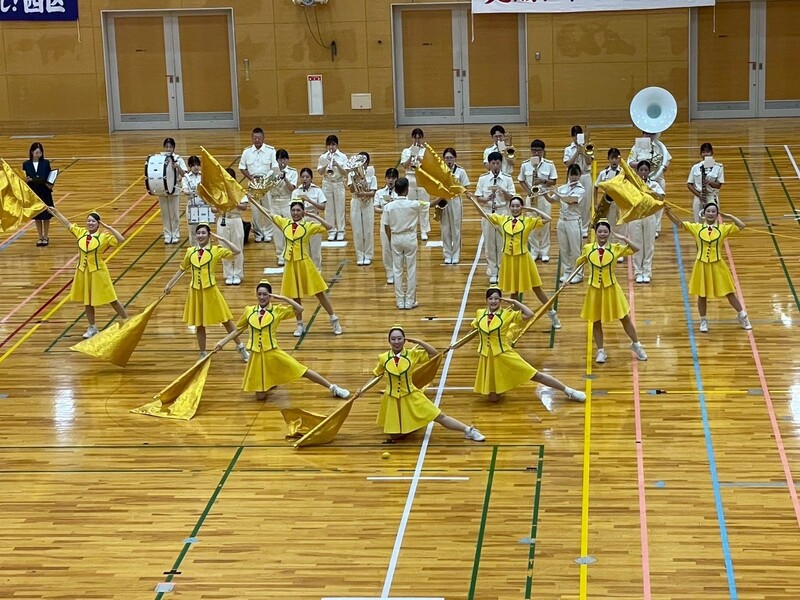 幼稚園にて防火・防災教室をしている写真です。