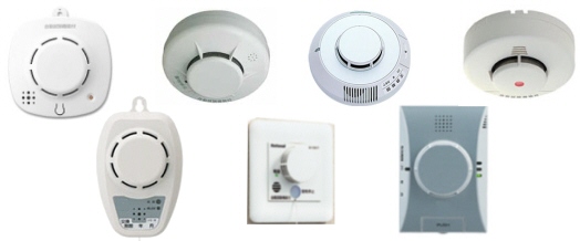 写真:住宅用火災警報器