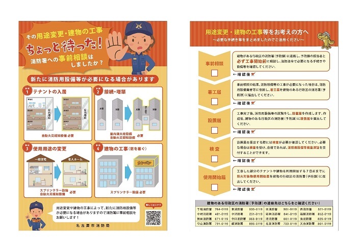 写真:用途変更・建物の工事等をお考えの方へのチェックリスト