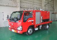 消防航空隊 航空電源車の写真