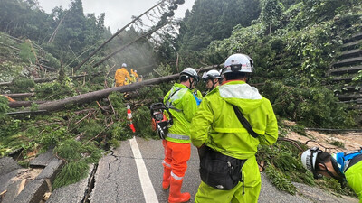 災害現場活動状況