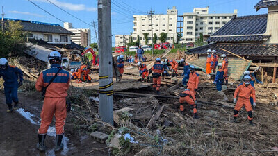 災害現場活動状況