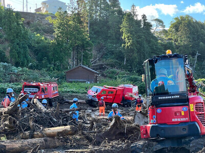 災害現場活動状況