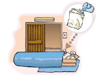 イラスト：段ボール箱を利用した水嚢