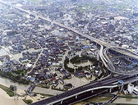 写真:北区楠インター付近
