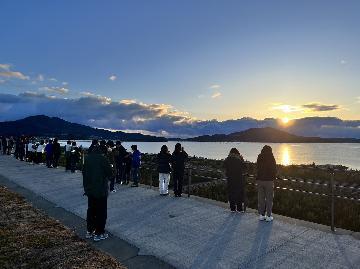 写真:陸前高田の初日の出