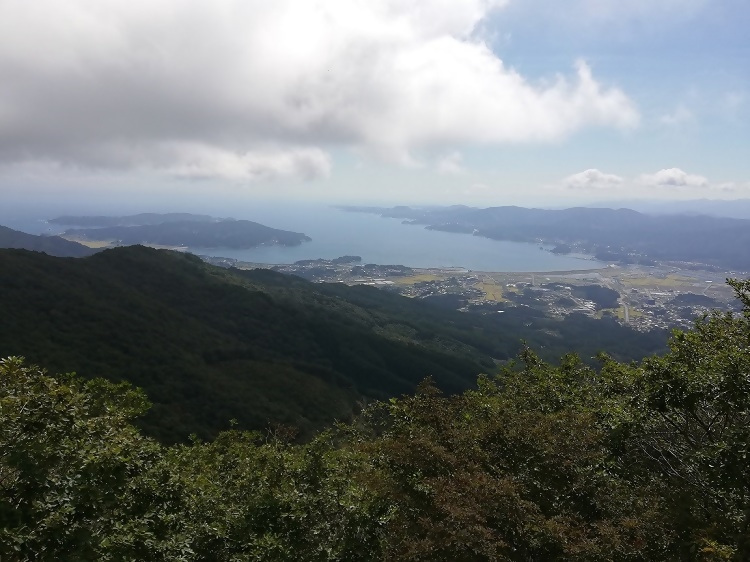 写真：氷上さんから見た陸前高田市の景色