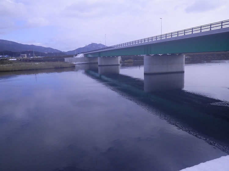 写真:完成した姉歯橋