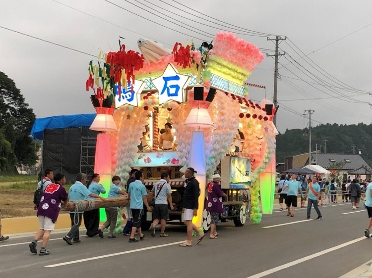 写真:うごく七夕まつりの様子